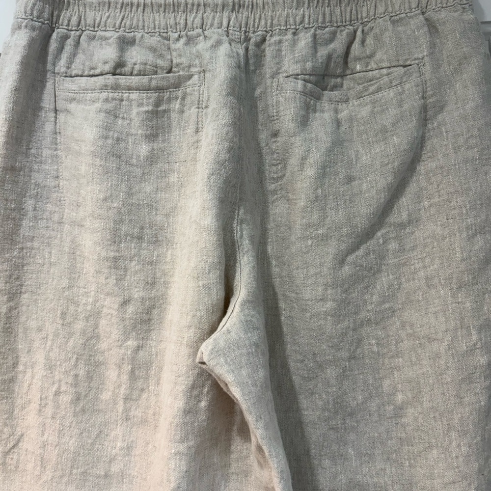 Athleta Cream/light Khaki Ankle Cropped Pants - Picture 3 of 7